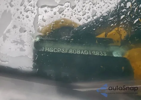 2011 Honda Accord Exl z USA, uszkodzony, nr VIN 1HGCP3F80BA019833